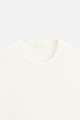 RELAXED FIT KNIT T-SHIRT - Zara фото 16