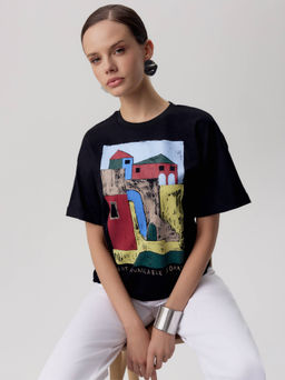 CONTE LD 2680 Футболка женская black-town - Conte elegant фото 2