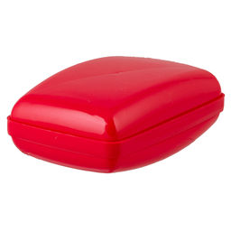 Мыльница дорожная пластмассовая 4,2х10,5х7,1см (Россия)