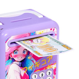 Музыкальная игрушка ZABIAKA «Кавай сейф», фиолетовый