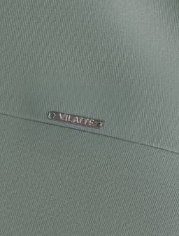 Свитшот Vilatte Cotton Club из хлопка оливковый  фото 2