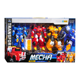 Робот трансформирующийся в городской автомобиль, в коробке