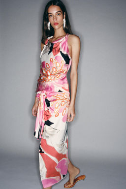 TOP SATINADO ESTAMPADO / Multicolor