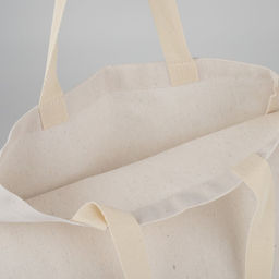 Сумка-шопер Bazar без молнии, без подкладки, цвет бежевый - Nazamok фото 5