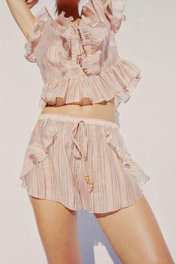 SHORTS RAYAS VOLANTES / rayas - Zara фото 2