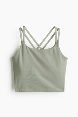 Top de deporte cropped en DryMove