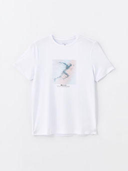 Bisiklet Yaka K?sa Kollu Erkek Spor Ti??rt