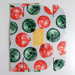 Коробка подарочная новогодняя складная «Уютного Нового года», 30.5 х 22 х 9.5 см