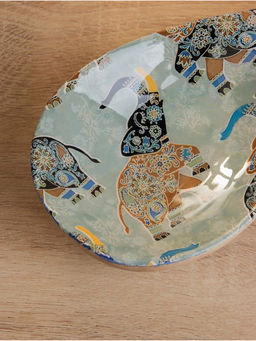 Подставка под ложку Мудрый слон, 25.593.8 см, дерево манго - Simaland фото 3