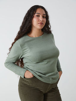 Bisiklet Yaka Kad?n Ti??rt