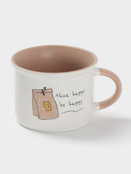 Кружка Доляна Breakfast, фарфор, 160 мл, 1086 см, белая