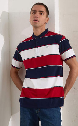 Футболка-поло F411-07-5199 red - Fine joyce фото 3