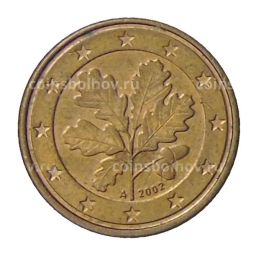 1 евроцент 2002 года A Германия