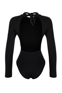 TRENDYOLMILLA Saks Sorfcu S?rt Dekolteli Regular Mayo TBESS25MA00049  фото 9