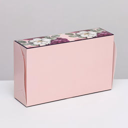 Коробка складная с окном под зефир FOR YOU, 25×15×7 см