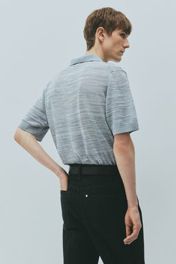 Polo en punto fino Regular Fit - H&m фото 6