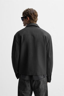WOOL OVERSHIRT - Zara фото 13