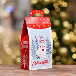 Цена за 5 шт. Подарочная коробка Сладкая парочка, 15 х 8,6 х 27 см - Simaland фото 5