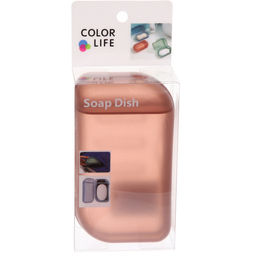 Мыльница закрытая Ария коричневая HM9017