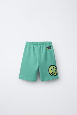 BERMUDA ESTAMPADO SMILEYWORLD ® / Verde - Zara фото 2