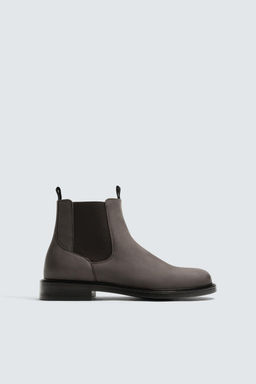 LEATHER CHELSEA BOOTS - Zara фото 4