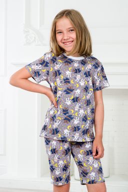 Пижама детская из футболки и бридж из кулирки Мишки - Амадэль фото 10