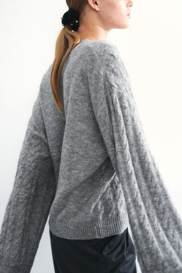 Jersey en punto trenzado - H&m фото 5