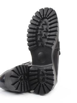 03-S77-49 BLACK Лоферы женские (натуральная кожа)