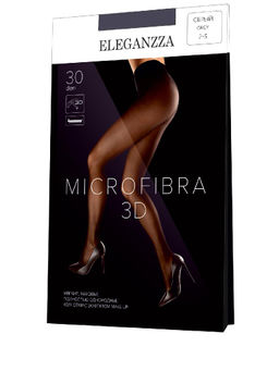 Колготки Eleganzza Microfibra 3D 30 grey