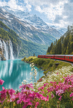 ФРЕЯ Пазл 1500 элемент. PZL-1500/42 Шепот горного водопада