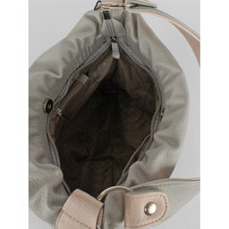 Сумка женская искусственная кожа ADEL-296, 1 отд/плеч рем, серый/розовый 259306 - Adelia фото 3