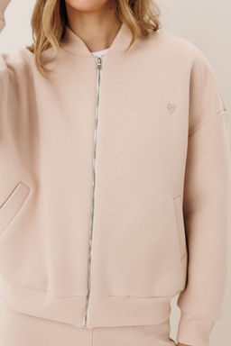 Бомбер GO F4113/03-03.164-170 кремовый