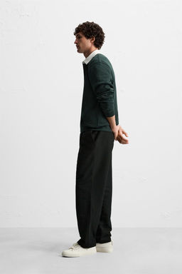 CONTRAST COLLAR POLO SHIRT - Zara фото 12