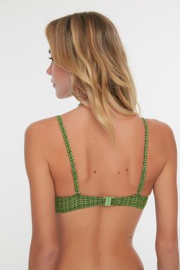 TRENDYOLMILLA Siyah-Beyaz Ucgen Bikini Ustu TBESS21BU0141 фото 3