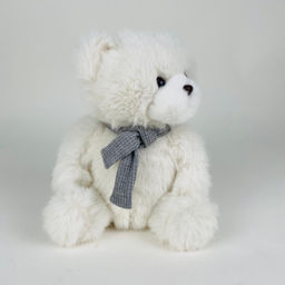Мягкая игрушка Мишка белый в шарфе 25 см (арт. 1112/25) - Storyland фото 9