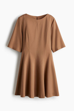 Vestido entallado de sarga - H&m фото 4