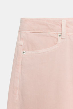 BERMUDA DENIM TIRO MEDIO ZW COLLECTION / Rosa - Zara фото 7