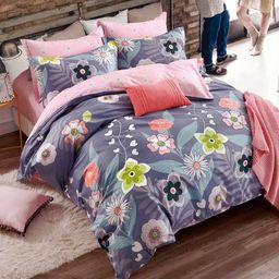 Пододеяльник Евростандарт Макси на пуговицах Эмилия 215х240см, твил-сатин 115г/м2, хлопок 100%, упаковка классическая ПВХ 28х41см, Домашняя мода (Россия)  фото 5