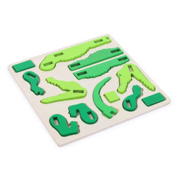 Конструктор 3D Крокодил - Лесная мастерская фото 4