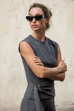 SOFT BUCKLE TOP - Zara фото 4