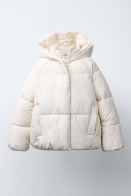 HOODED PADDED JACKET