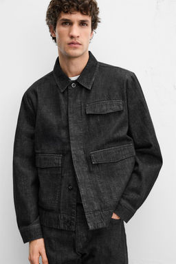 SELVEDGE DENIM OVERSHIRT - Zara фото 2