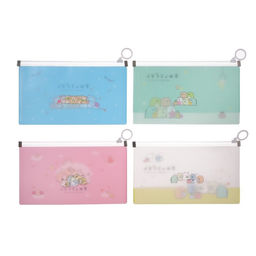 Цена за 12 шт. Пенал на молнии формат А65 180 мкр МИКС Милашки