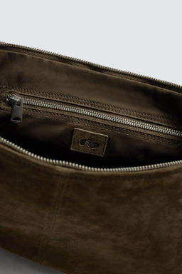 LEATHER SHOULDER BAG - Zara фото 7