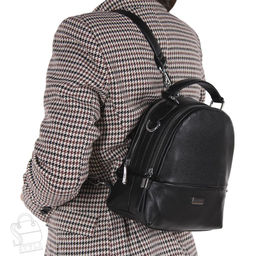 Рюкзак женский 670091 black Velina Fabbiano-Safenta/30 в Новосибирске