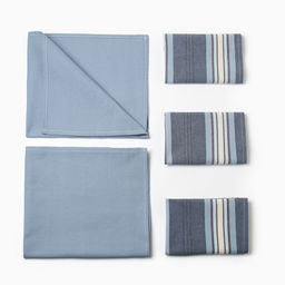 Кухонный набор «Этель» МИКС: полотенце 42×67 см - 2 шт., салфетка 40×40 см - 3 шт., 100% хлопок