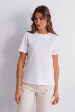 11080 Футболка базовая белая - Martichelli фото 2