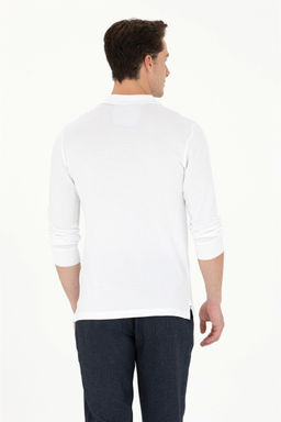 U. S. Polo Assn Мужской белый базовый свитшот - U.s. polo assn фото 12