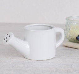 Кашпо Лейка 14,5x6,5 см / 18085W /уп 120/белое - Галеонтрейд фото 2