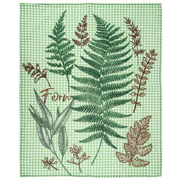 Салфетка хозяйственная 50х60см Ботаника, набор 3шт, рогожка, хлопок 100%, плотность 171г/м2, на картоне, Домашняя мода (Россия) фото 3